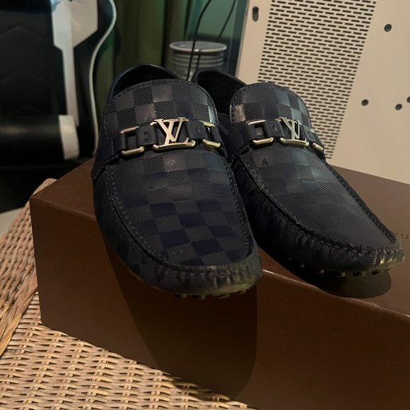 LOAFER BLUE LOUIE VUITON SHOES